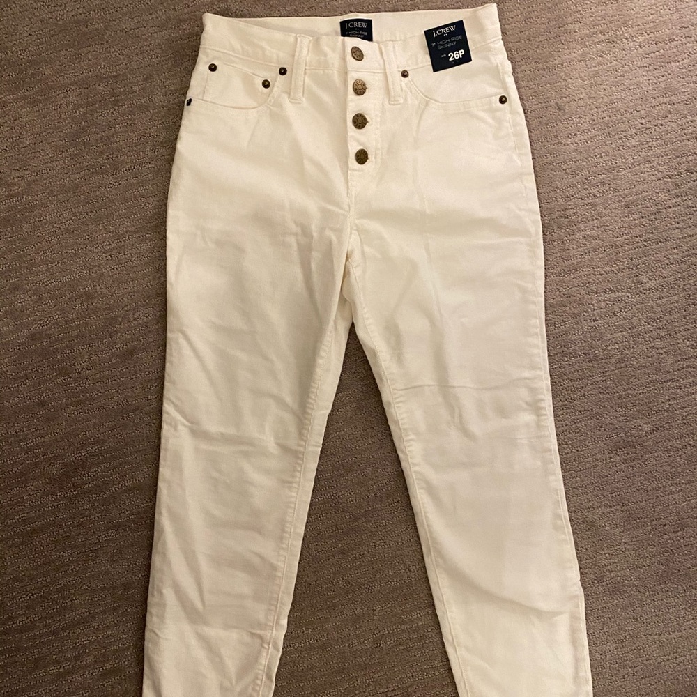 J Crew High Rise Skinny Cord.